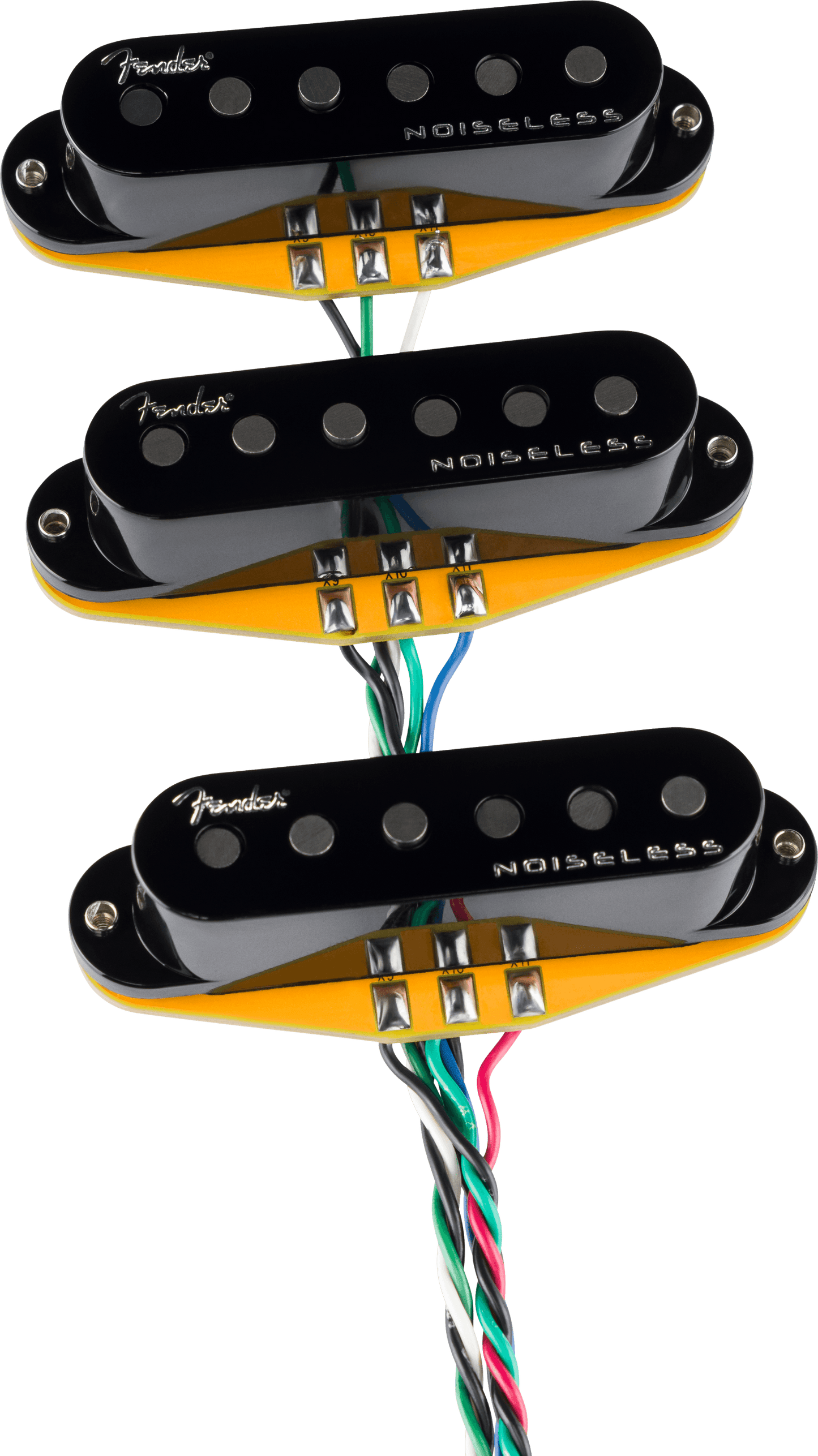 Limited Edition Gen 4 Noiseless™ Stratocaster® Pickup Set, Black