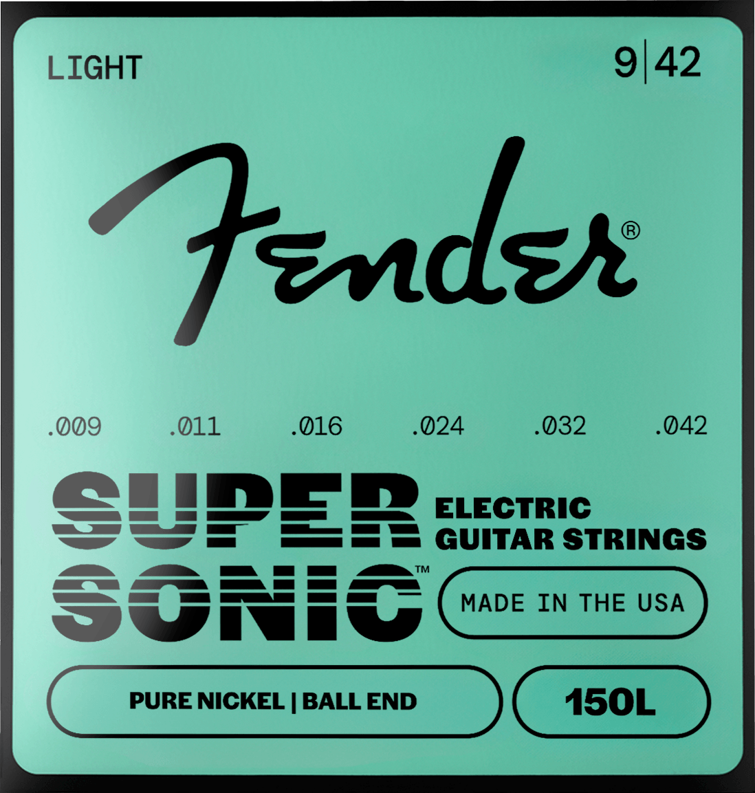 SuperSonic™ 150 Pure Nickel Guitar Strings