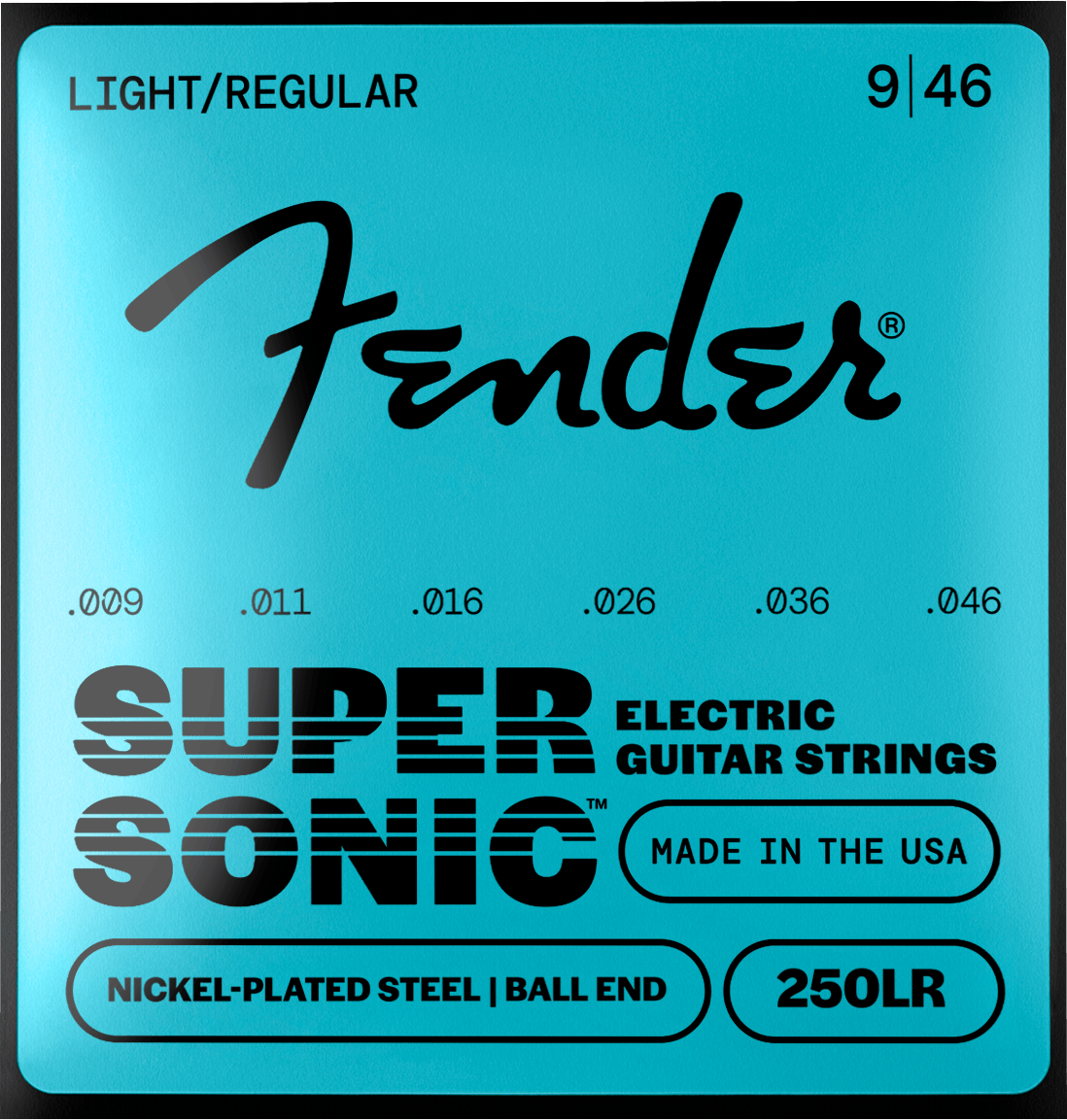 SuperSonic™ 250 Nickel-Plated Steel Guitar Strings