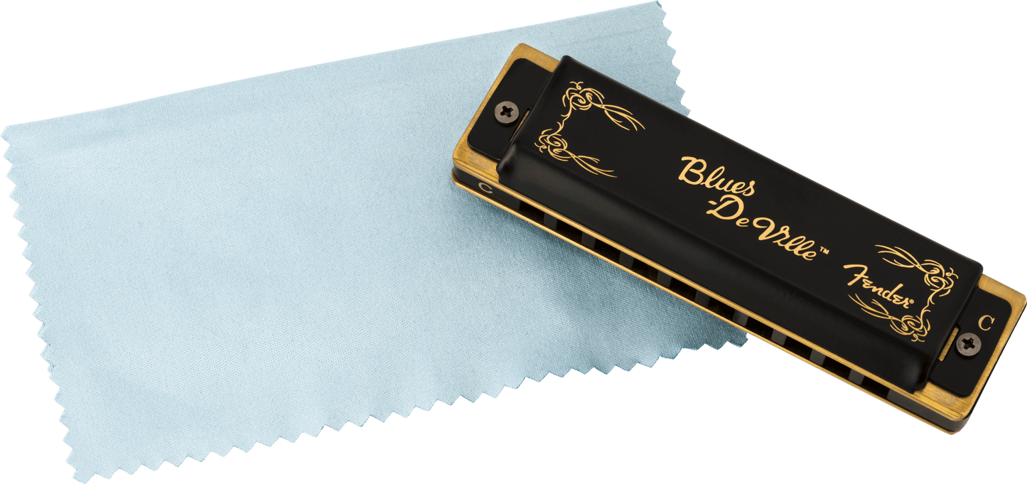 Blues DeVille Harmonicas - 7 Pack with Case