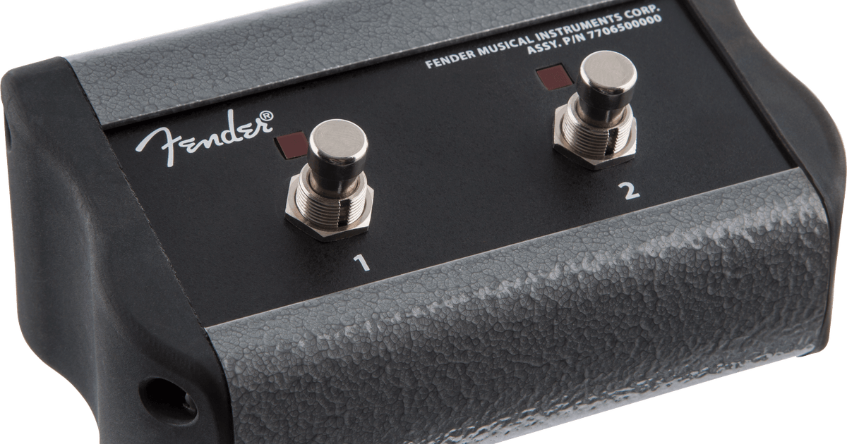 2-Button Footswitch: Channel-Reverb Acoustic Pro/SFX® – Fender